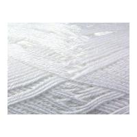 wendy supreme cotton knitting yarn dk 1820 white