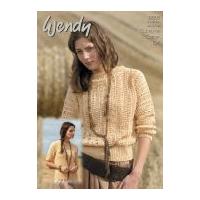 Wendy Ladies Sweater & Top Supreme Knitting Pattern 5666 DK