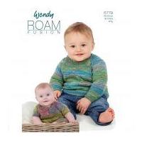 Wendy Baby Sweater & Cardigan Roam Knitting Pattern 5779 4 Ply