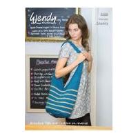 Wendy Home Bag, Cushion & Armchair Tidy Supreme Knitting Pattern 5889 Chunky