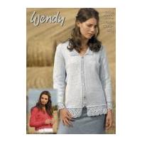 Wendy Ladies Cardigans Supreme Knitting Pattern 5668 4 Ply