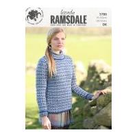 Wendy Ladies Sweater Ramsdale Knitting Pattern 5786 DK