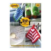 Wendy Home Dishcloths & Accessories Wash Knit Knitting Pattern 5999 Aran