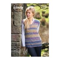 Wendy Ladies Tank Top Roam Knitting Pattern 5793 4 Ply