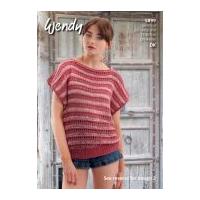 wendy ladies top supreme knitting pattern 5899 dk