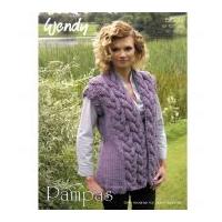 Wendy Ladies Waistcoat Pampas Knitting Pattern 5699 Super Chunky