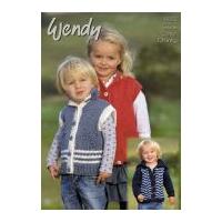 Wendy Childrens Cardigan & Jacket Supreme Knitting Pattern 5662 Chunky
