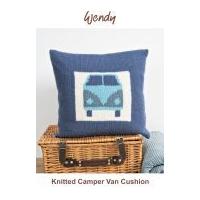 Wendy Knitting Kit Camper Van Cushion