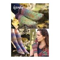 Wendy Ladies Socks & Wrist Warmers Roam Knitting Pattern 5795 4 Ply