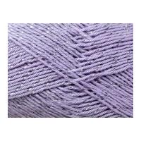 Wendy Supreme Sparkle Cotton Knitting Yarn DK 1916 Crocus Shine