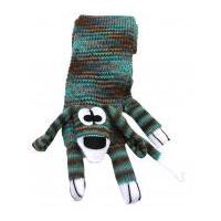 Wendy Four Legged Friend Dog Scarf Knitting Kit Jade