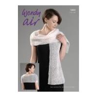 wendy ladies wrap air knitting pattern 5802 4 ply