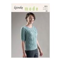 Wendy Ladies Sweater Top Mode Knitting Pattern 5815 DK