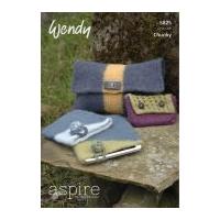 wendy accessories felted bags purses aspire knitting pattern 5825 chun ...