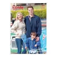 Wendy Family Cardigans & Hoodies Knitting Pattern 5941 5 Ply