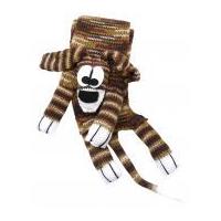 Wendy Four Legged Friend Dog Scarf Knitting Kit Brown