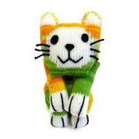 Wendy Four Legged Friend Cat Scarf Knitting Kit Spring