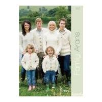 Wendy Knitting Pattern Book Family Arans 322 Aran