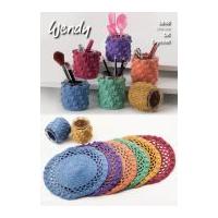 Wendy Home Placemats & Pot Holders Crochet Pattern 5898 DK