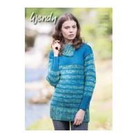 Wendy Ladies Sweater Merino & Air Knitting Pattern 5844 Chunky