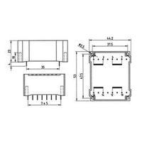 Weiss Elektrotechnik - PCB Mount Transformer 6VA 2 x 250mA