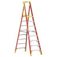 WERNER PODIUM STEP LADDER 8 TREAD