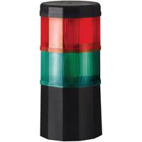 Werma Signaltechnik 696.019.75 LED Signal Light Red Green 24VAC/DC