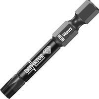 Wera 05057667001 Impaktor Diamond Hard Bit For Torx Screws TX40 x 50mm