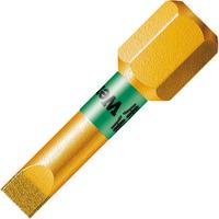 Wera 05056176001 BiTorsion Diamond Hard Bit For Slotted Screws 6.5...