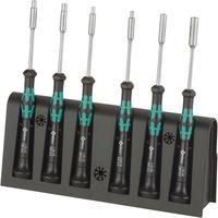 Wera 05118158001 2069/6 Kraftform Micro Nutdrivers, Set of 6