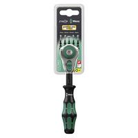 Wera 05073260001 8000A Zyklop Multifunction Ratchet, 1/4in