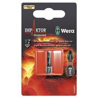 Wera 05073931001 868/1 Impaktor Diamond Bit for Square Socket Scre...