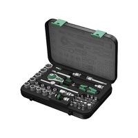 Wera 05003533001 8100SA/2 42-Piece Zyklop Metric Ratchet Set, 1/4i...