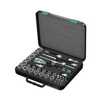 Wera 05003647001 8100SC/4 38-Piece Zyklop Imperial Ratchet Set, 1/...