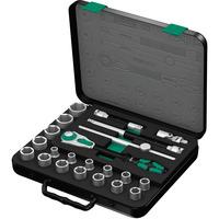 Wera 05003644001 8100SC/1 22-Piece Zyklop Metric Ratchet Set, 1/2i...