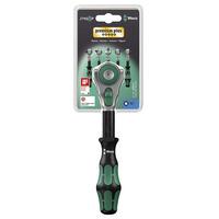 Wera 05073261001 8000B Zyklop Multifunction Ratchet, 3/8in