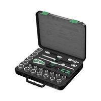 Wera 05003646001 8100SC/3 23-Piece Zyklop Imperial Ratchet Set, 1/...