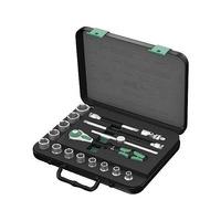 Wera 05003595001 8100SB/3 17-Piece Zyklop Imperial Ratchet Set, 3/...