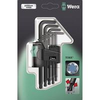 Wera 05073598001 967PKL/9 SB BlackLaser L-Keys for Torx Socket Scr...