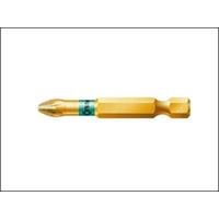 Wera 855/4 BDC Pozidriv BiTorsion PZ1 Bit Diamond Coated Tip 50mm Pack 5