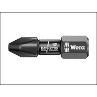 Wera 851/1 Impaktor Bit Phillips PH2 x 25mm Carded