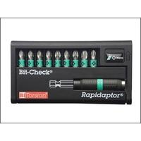 Wera Bit-Check 8755/9 Rapidaptor Set Extra Tough 9pc