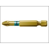 Wera 855/4 BTH Pozidriv BiTorsion PZ2 Bit Extra Hard 50mm Pack 10