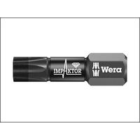 wera 8671 impaktor bit torx tx25 x 25mm carded