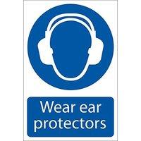 Wear Ear Protectors Sign Large