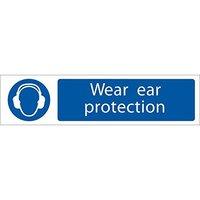 Wear Ear Protectors Sign Small