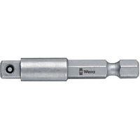 wera wera 8704 screwdriver bit to square drive adaptor 14 hex to 14 sq ...