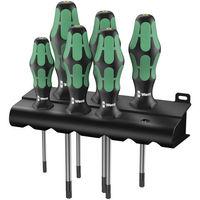 Wera Wera Kraftform 367/6BO 6-Piece TORX BO Screwdriver Set & Rack