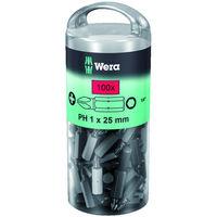 Wera Wera 850/1Z Bit Ph1/25 Extra Tough Pack of 100