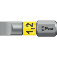 Wera Wera 800/1BTZ Metal BiTorsion Extra Tough Screwdriver Bit Slotted 1.2/6.5/25